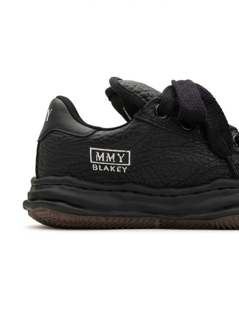 種類12:47/ブラック×ブラック 【定価53,900円(税込)】Maison MIHARA YASUHIRO - メゾン ミハラヤスヒロ - オリジナルソールを使用!凹凸のあるボディが印象的!キャンパスローカットスニーカー シ MAISON MM6 MARGIELA SB5WG0023 ボディバッグ スーツ⁄44⁄ポリエステル⁄BLK