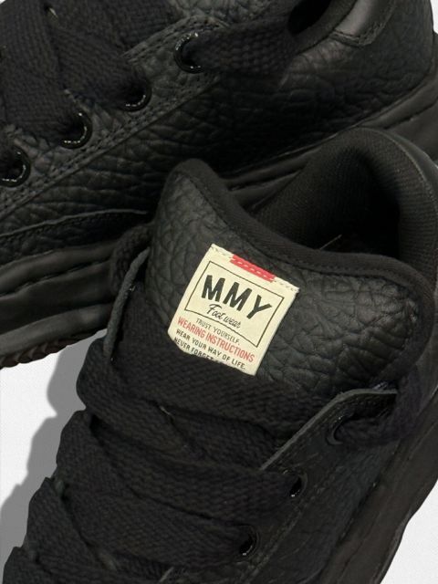 種類12:47/ブラック×ブラック 【定価53,900円(税込)】Maison MIHARA YASUHIRO - メゾン ミハラヤスヒロ - オリジナルソールを使用!凹凸のあるボディが印象的!キャンパスローカットスニーカー シ MAISON MM6 MARGIELA SB5WG0023 ボディバッグ スーツ⁄44⁄ポリエステル⁄BLK