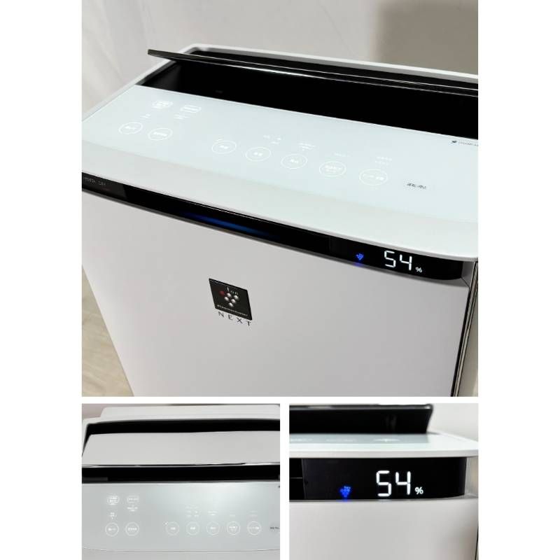 美品 2022年製 SHARP KI-RX100 加湿空気清浄機 プラズマクラスターNEXT