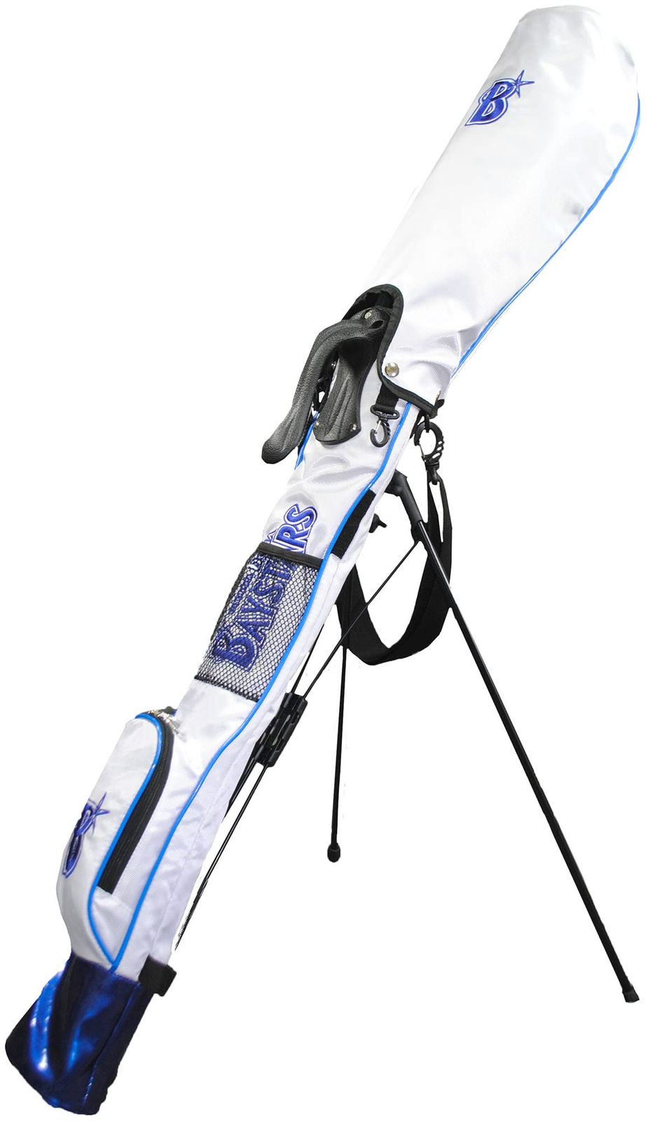  レザックス LEZAX 横浜DeNAベイスターズ ラウンドスタンドバッグ ホワイト YBCC-3413 人気ゴルフ用品 ゴルフバッグ キャディバッグ ゴルフ