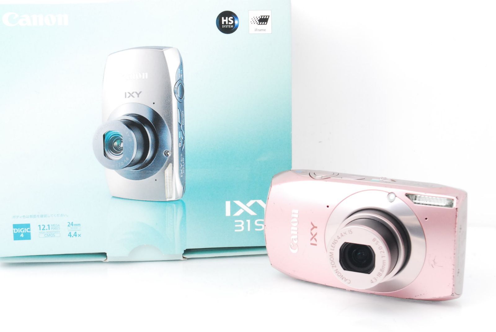☆いつでも、どこでも、美しく！☆キヤノン IXY 31S ピンク☆ 【公式通販】
