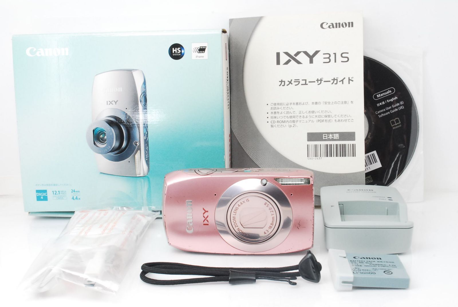 ☆いつでも、どこでも、美しく！☆キヤノン IXY 31S ピンク☆ - メルカリ