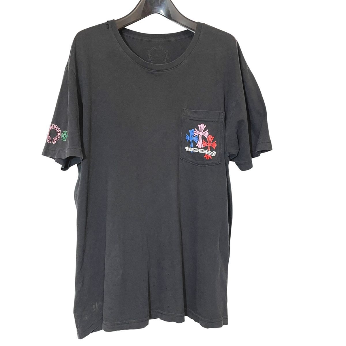 中古】CHROME HEARTS クロムハーツ CH 21SS マルチカラー S/S Tシャツ 