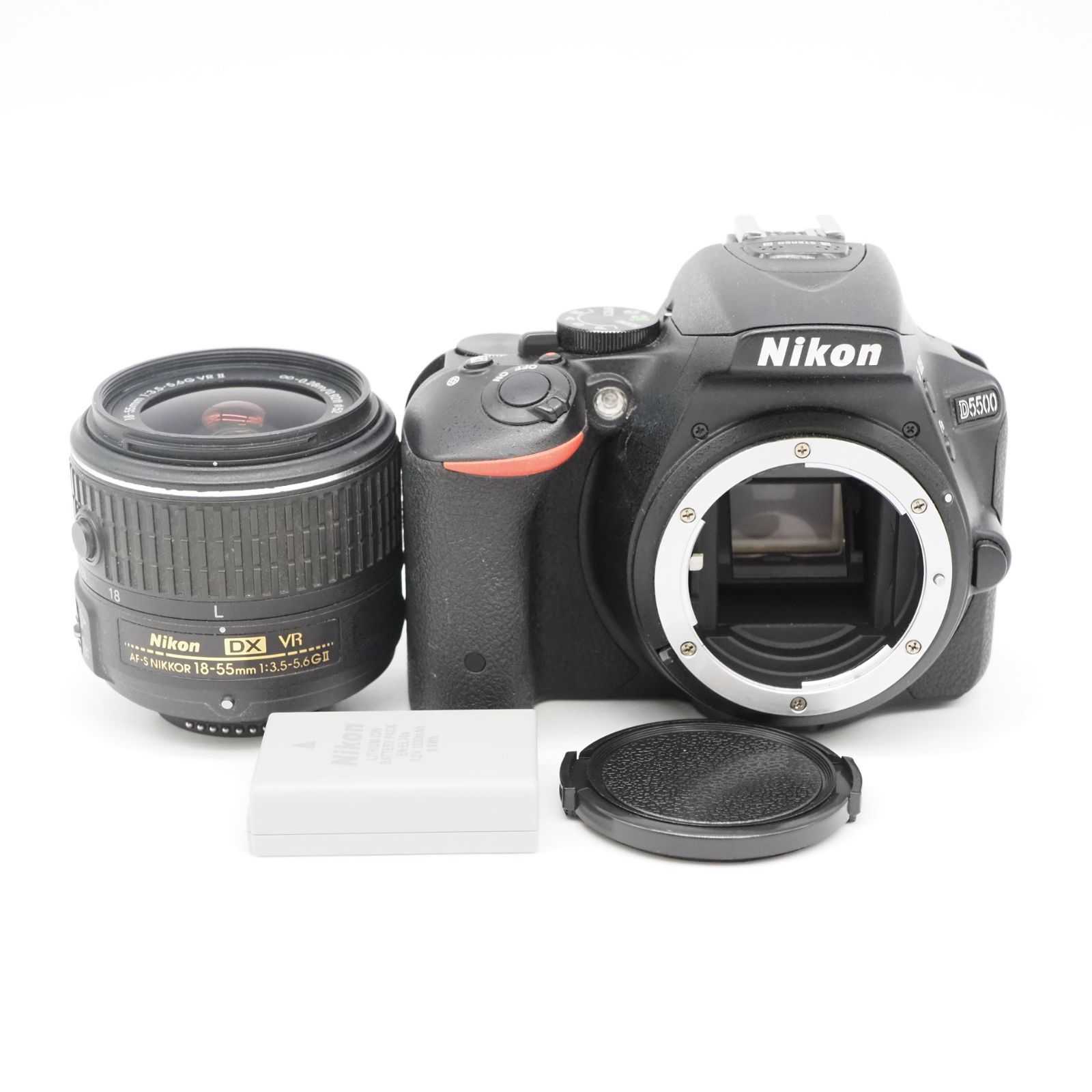 □美品□ Nikon（ニコン）D5500 18-55mm VR II レンズキット デジタル 