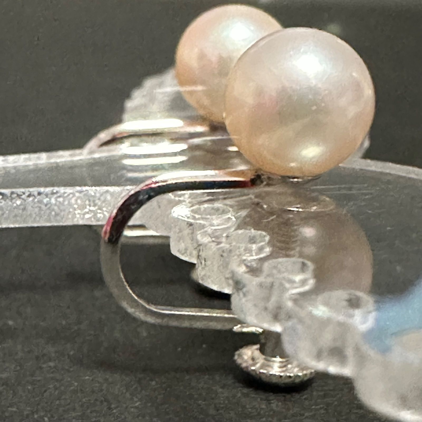 真珠イヤリング極美品 - 極美品 大珠11mm 黒蝶真珠 ネックレス 