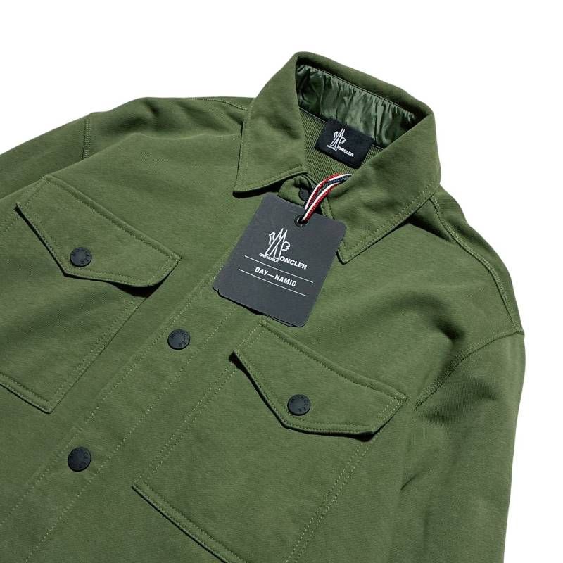 MONCLER GRENOBLE モンクレールグルノーブル コットンジャージシャツ 