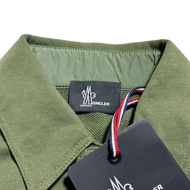 MONCLER GRENOBLE モンクレールグルノーブル コットンジャージシャツ 
