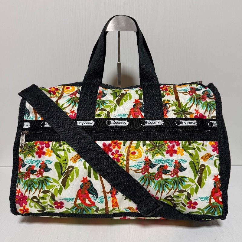 美品/大容量/2way】LeSportsac レスポートサック ハワイ限定 ボストン 