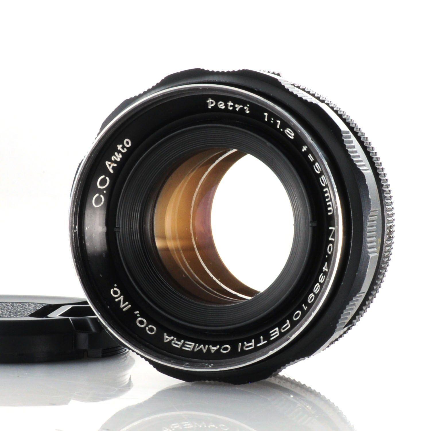ペトリ】Petri 55mm F1.8 C.C Auto ペトリマウント 標準単焦点 #R782