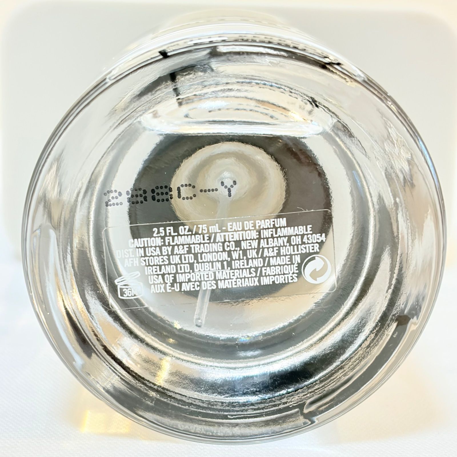 新品未使用 Abercrombie & Fitch ELLWOOD eau de parfum