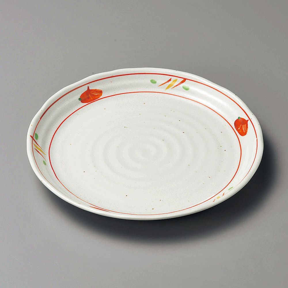 赤絵平安7.0皿 - メルカリ