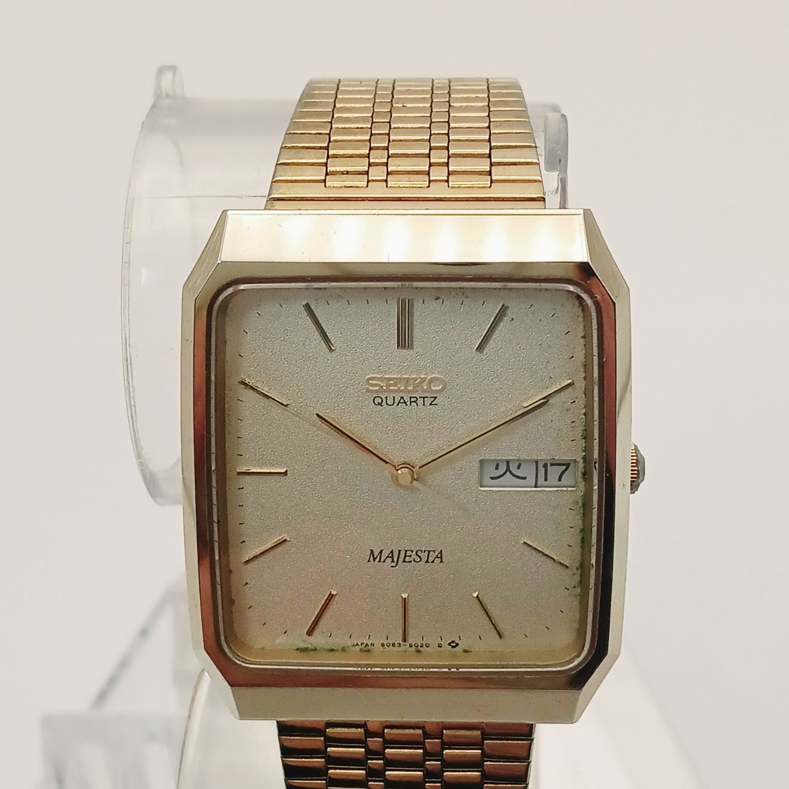 SEIKO セイコー MAJESTA 腕時計 メンズ クォーツ式 シルバー シルバー 