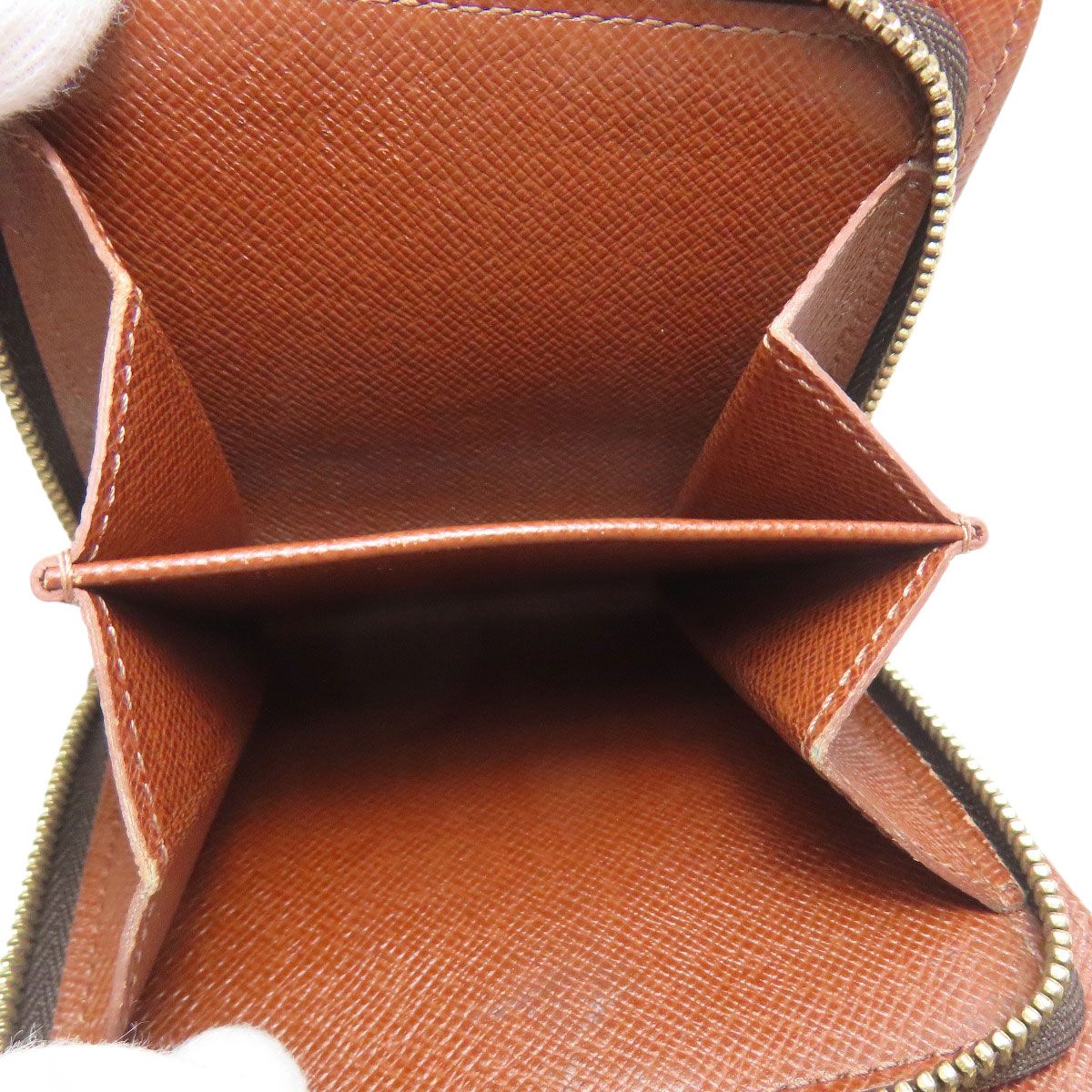 LOUIS VUITTON ルイヴィトン M61667 コンパクトジップ 二つ折り財布 