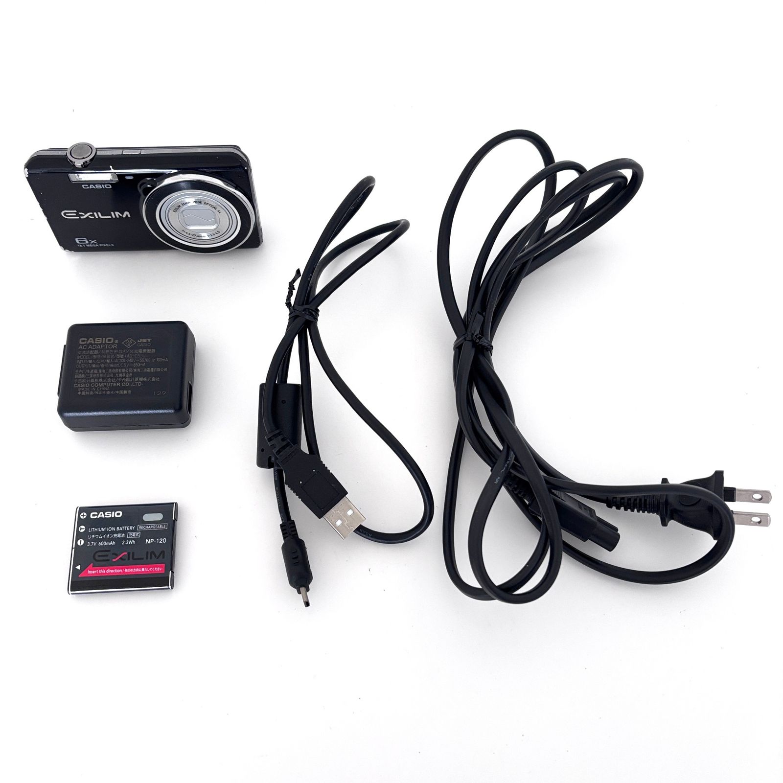 カシオ】CASIO EXILIM EX-Z31 コンパクトデジタル バッテリー・充電器 