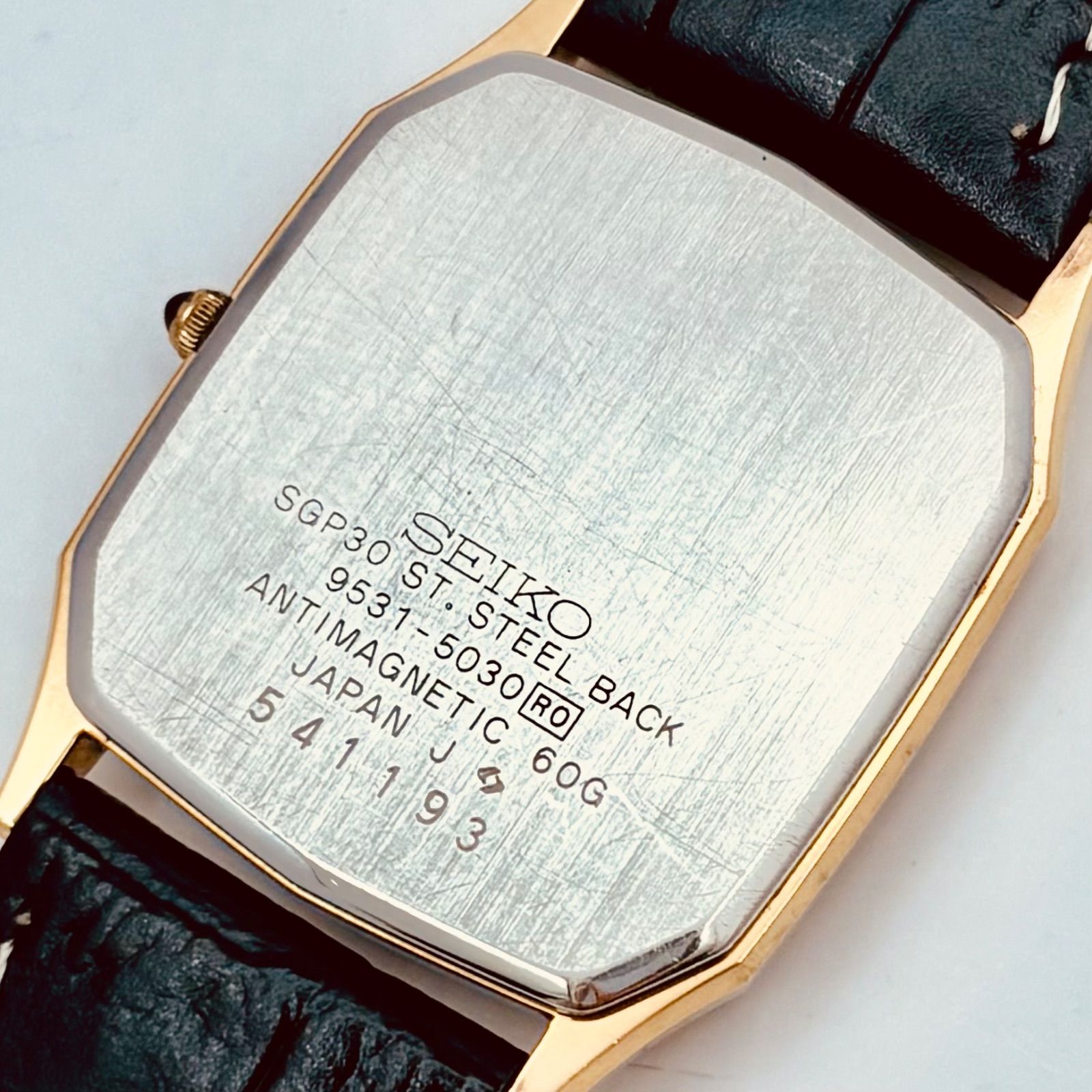 新品電池】SEIKO セイコー Dolce ドルチェ メンズ 腕時計 ゴールド