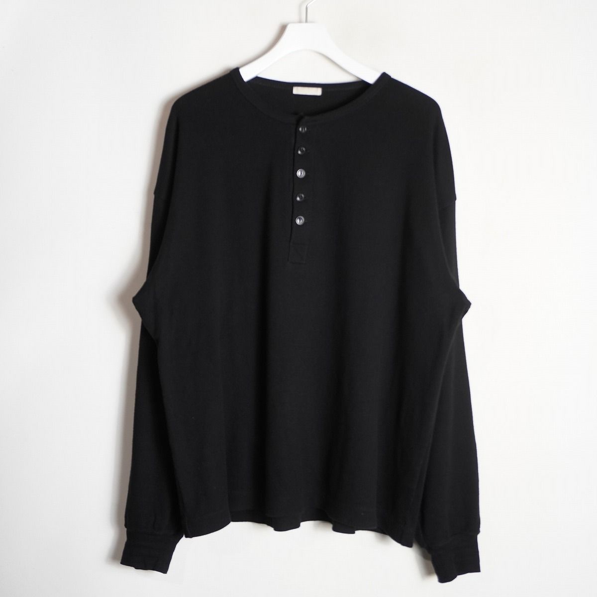 美品 25AW ULTERIOR アルテリア UCS98-KC220 C/CASH HONEYCOMB HENLEY