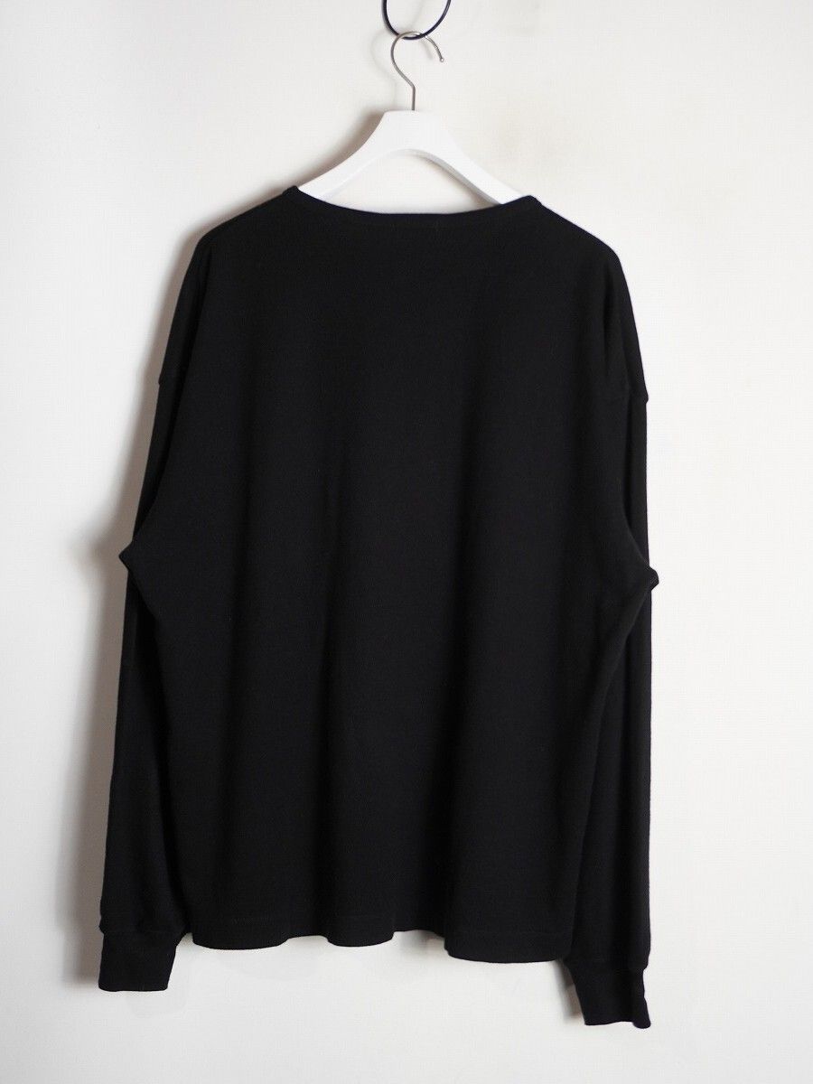 美品 25AW ULTERIOR アルテリア UCS98-KC220 C/CASH HONEYCOMB HENLEY