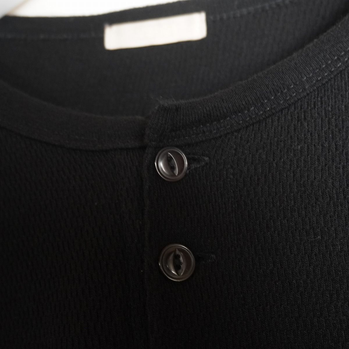 美品 25AW ULTERIOR アルテリア UCS98-KC220 C/CASH HONEYCOMB HENLEY