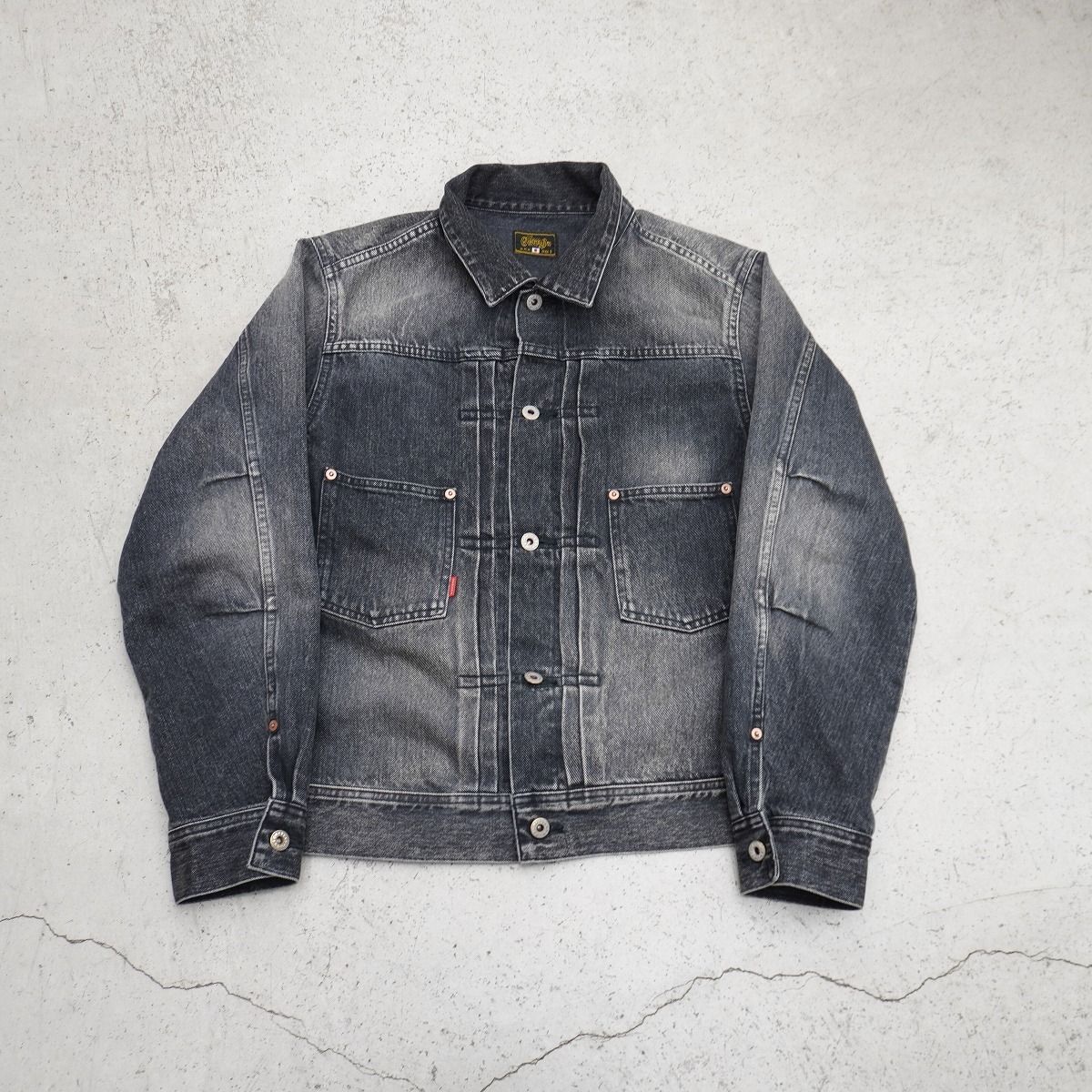 美品 25AW GERUGA ゲルガ GR-J-161UF DENIM JUMPER 80USED-AGING