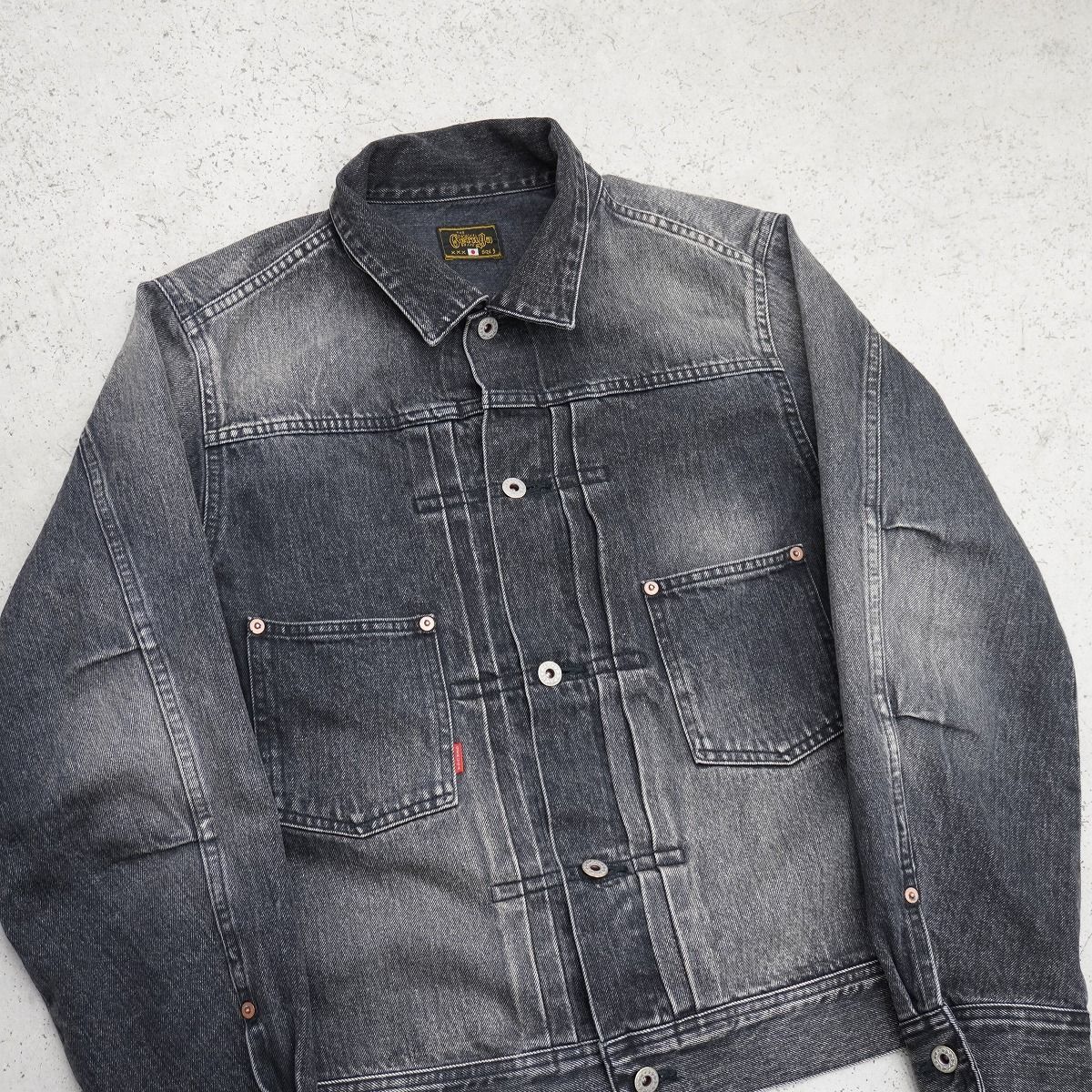 美品 25AW GERUGA ゲルガ GR-J-161UF DENIM JUMPER 80USED-AGING 