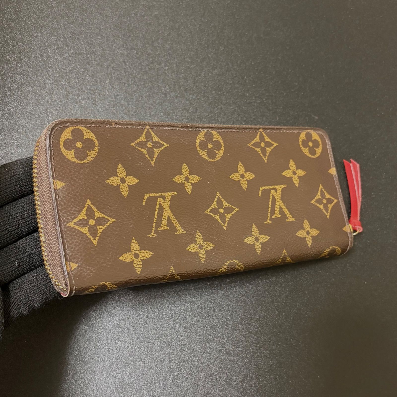 v46 ポルトフォイユ クレマンス Louis Vuitton ルイ ヴィトン 長 財布