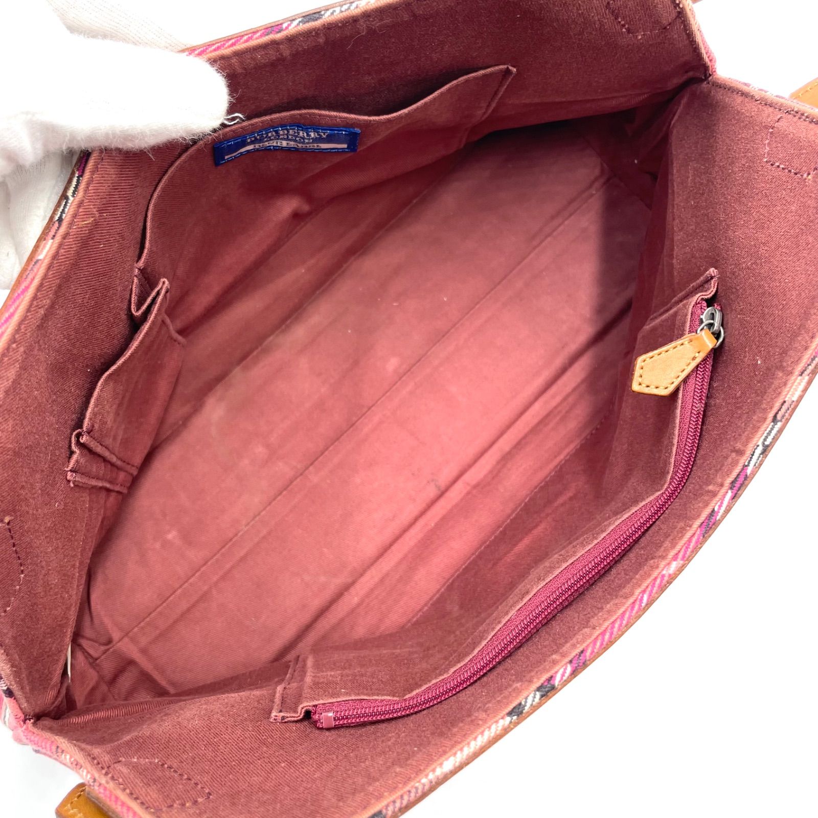 BURBERRY BLUE LABEL バーバリーブルーレーベル トートバッグ