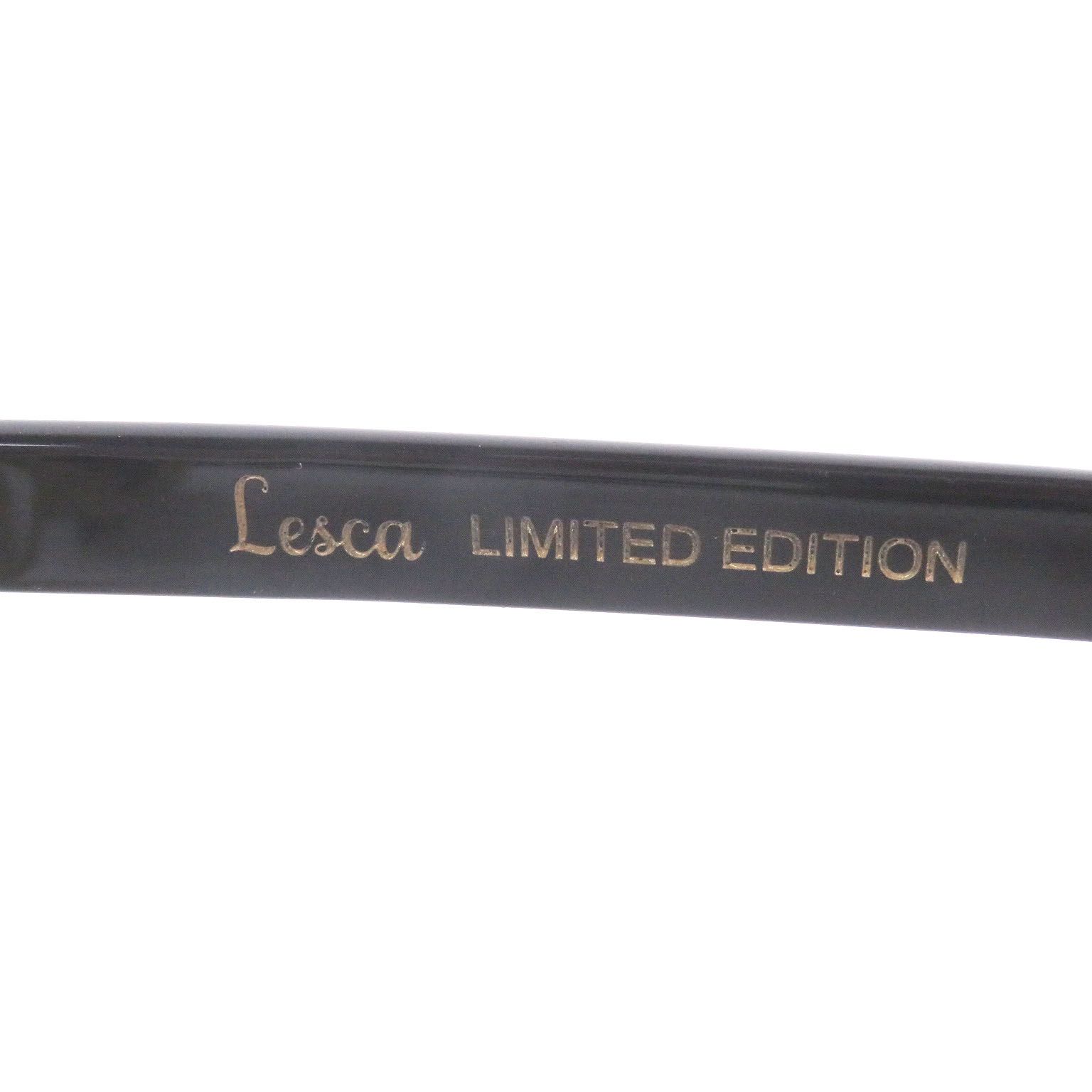 レスカ ルネティエ LUNETIER Lesca 極美品 極太フレーム Lunetier 賀来