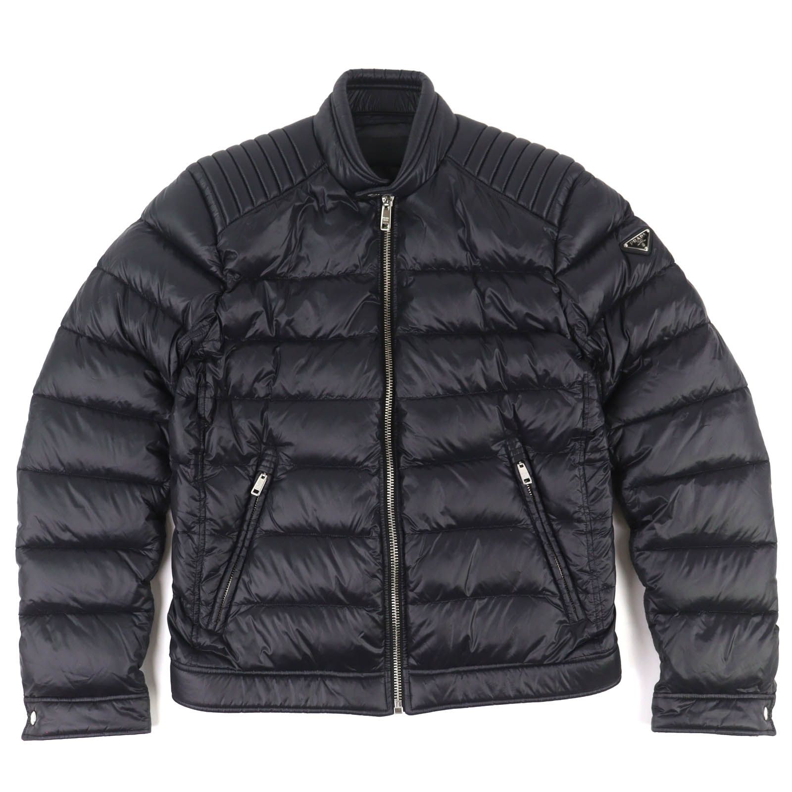 極美品△PRADA プラダ SGB608 トライアングルロゴ 三角プレート