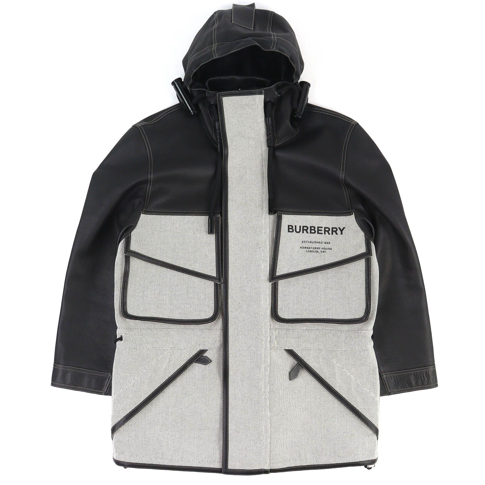 burberry 極美品BURBERRY バーバリー 4567182 ホースフェリー レザー 
