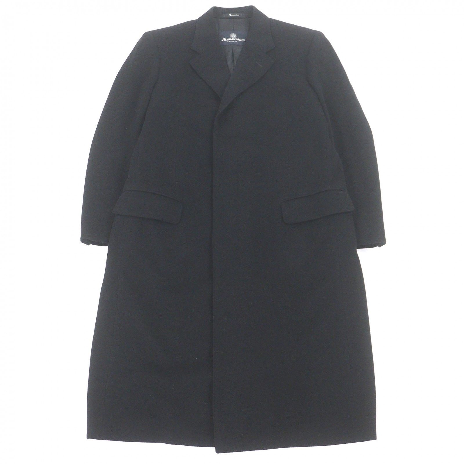 極美品□Aquascutum LONDON アクアスキュータムロンドン カシミヤ100