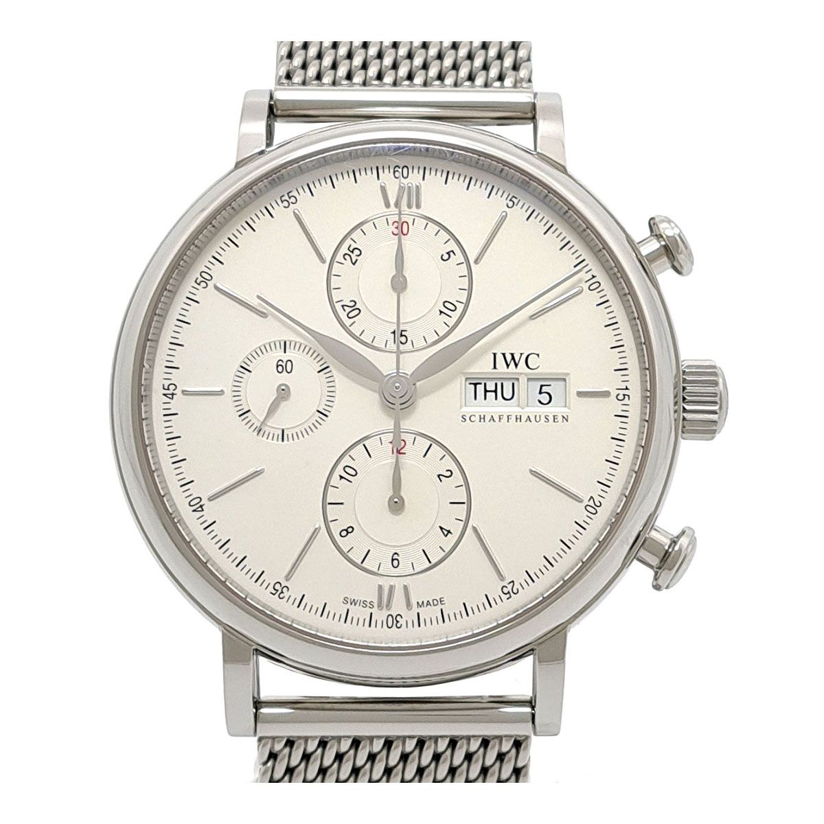 IWC ポートフィノ クロノグラフ IW391001 自動巻き ステンレススティール メンズ IWC 時計