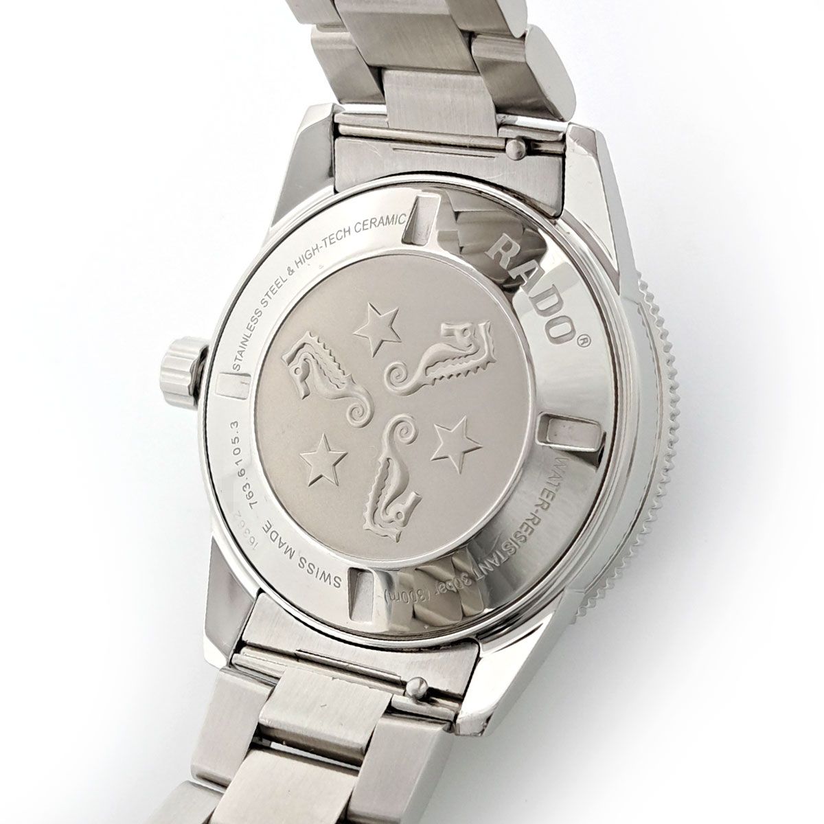  ラドー キャプテン クック FULLSET R32105313 自動巻き ステンレススティール メンズ RADO 時計 チェック柄 自動巻き時計 腕時計(アナログ)