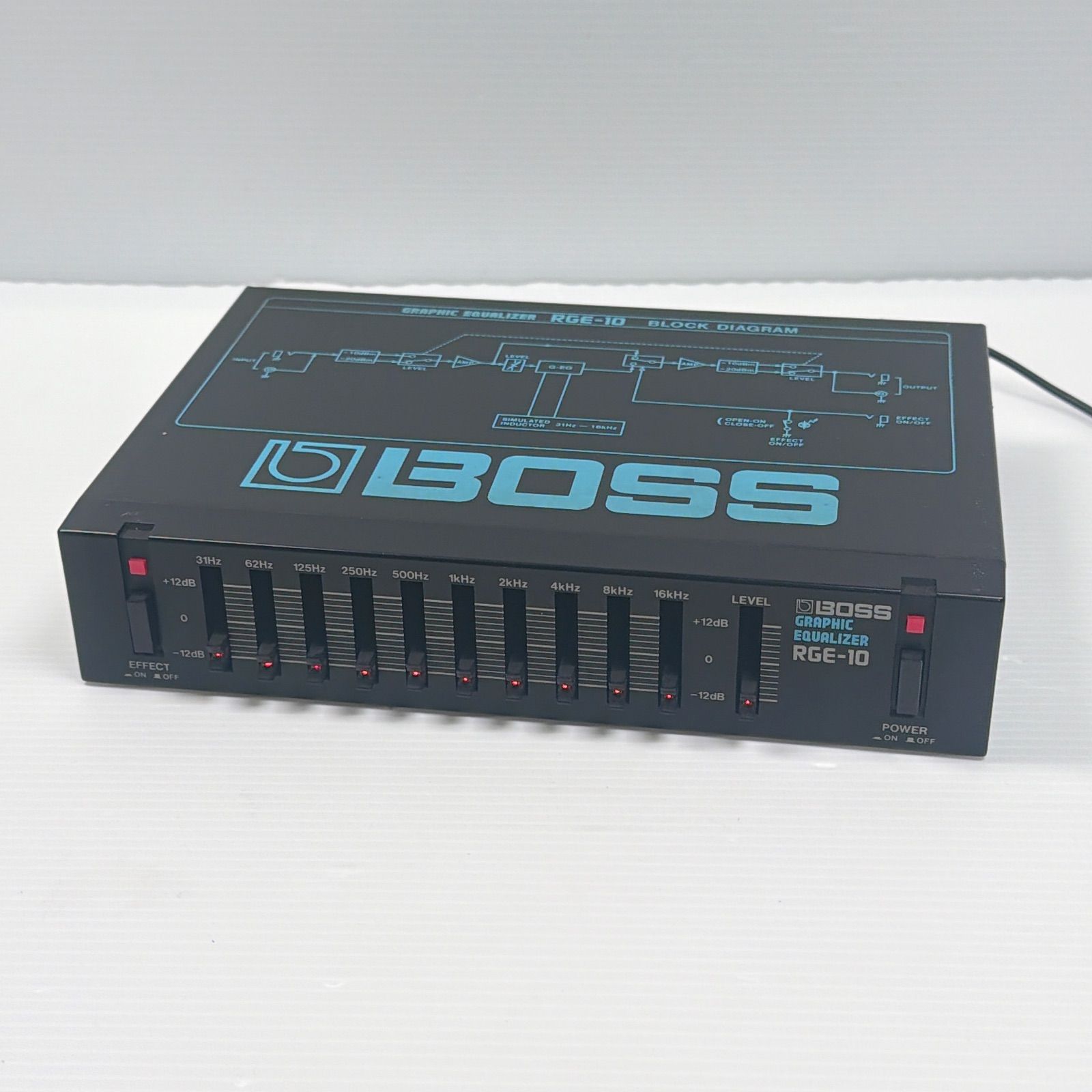 美品 BOSS RGE-10 グラフィックイコライザー BOSS GRAPHIC EQUALIZER