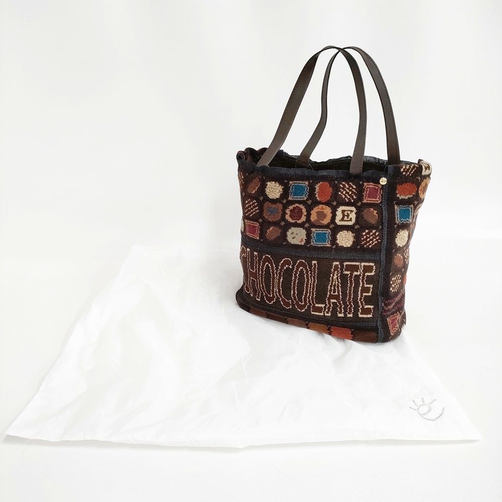 ebagos シェニール チョコレート トート CHOCOLATE 定価64900円 トート
