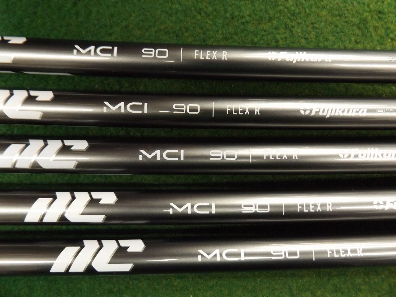 120 MCI 2025 90 R-FLEX 36.25インチから5本セット フジクラシャフト