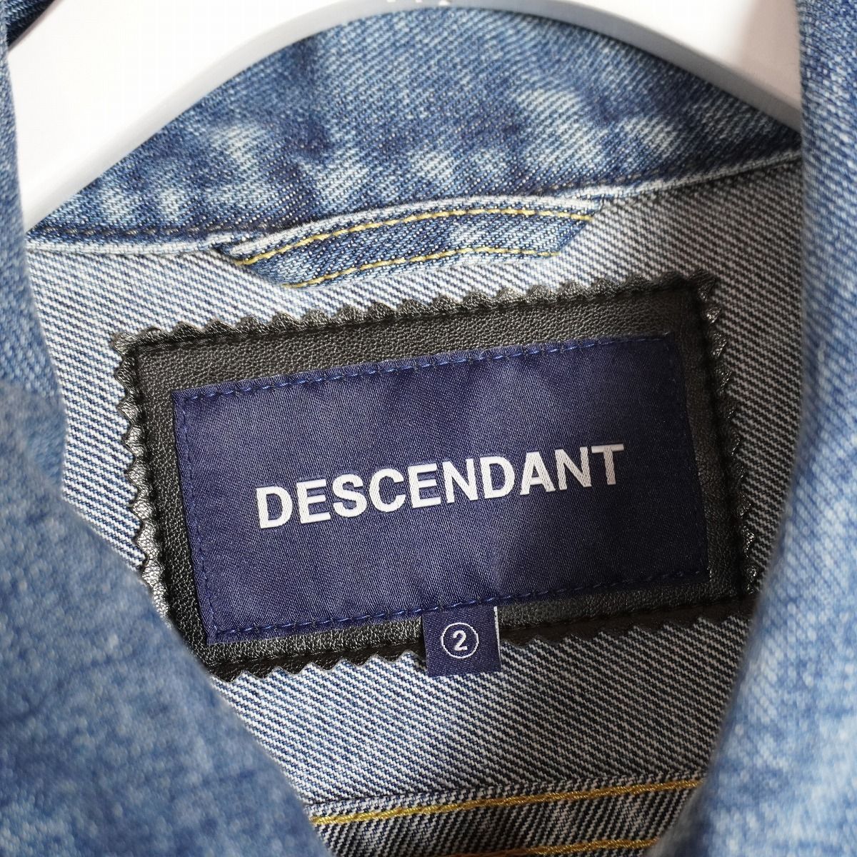 美品 DESCENDANT ディセンダント BRONC DENIM JACKET デニム 