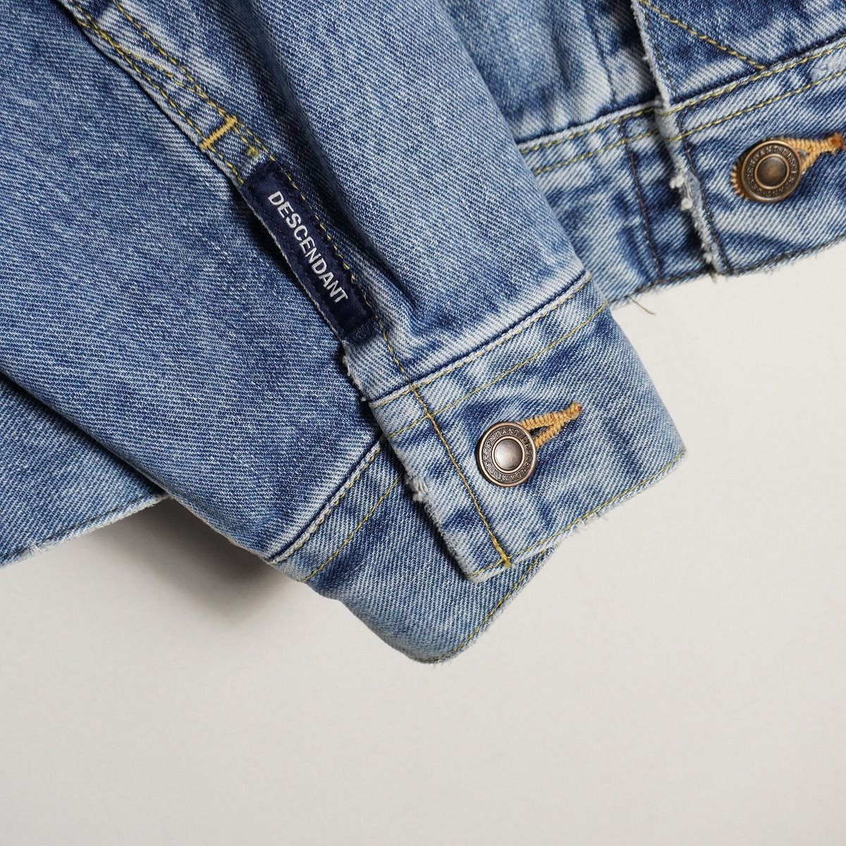 美品 DESCENDANT ディセンダント BRONC DENIM JACKET デニム 