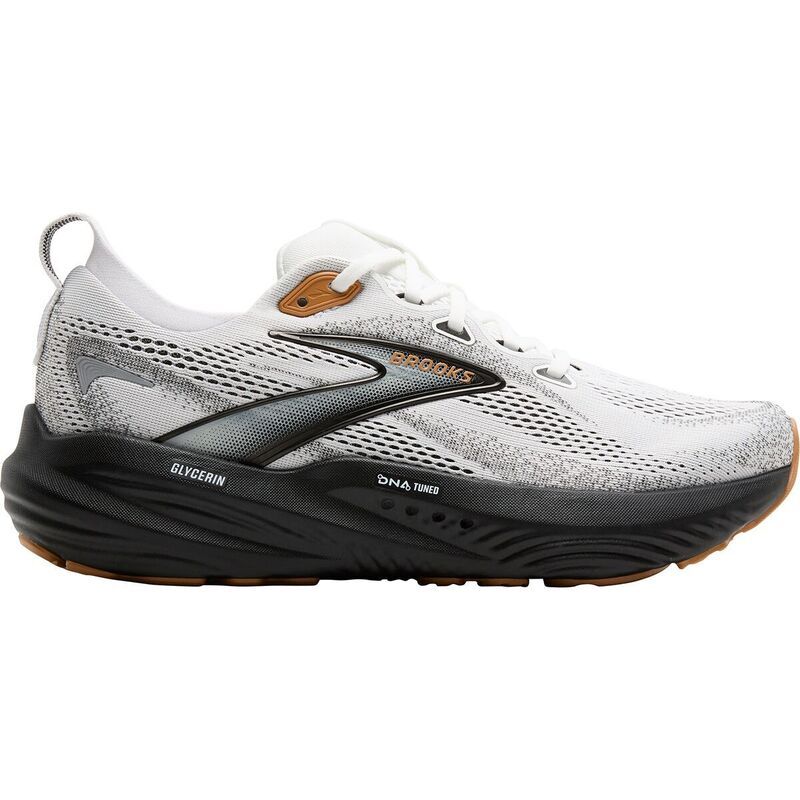 ブルックス メンズ シューズ スニーカー Brooks Glycerin 22 Shoe Mens WhiteGreyBlack ホワイト