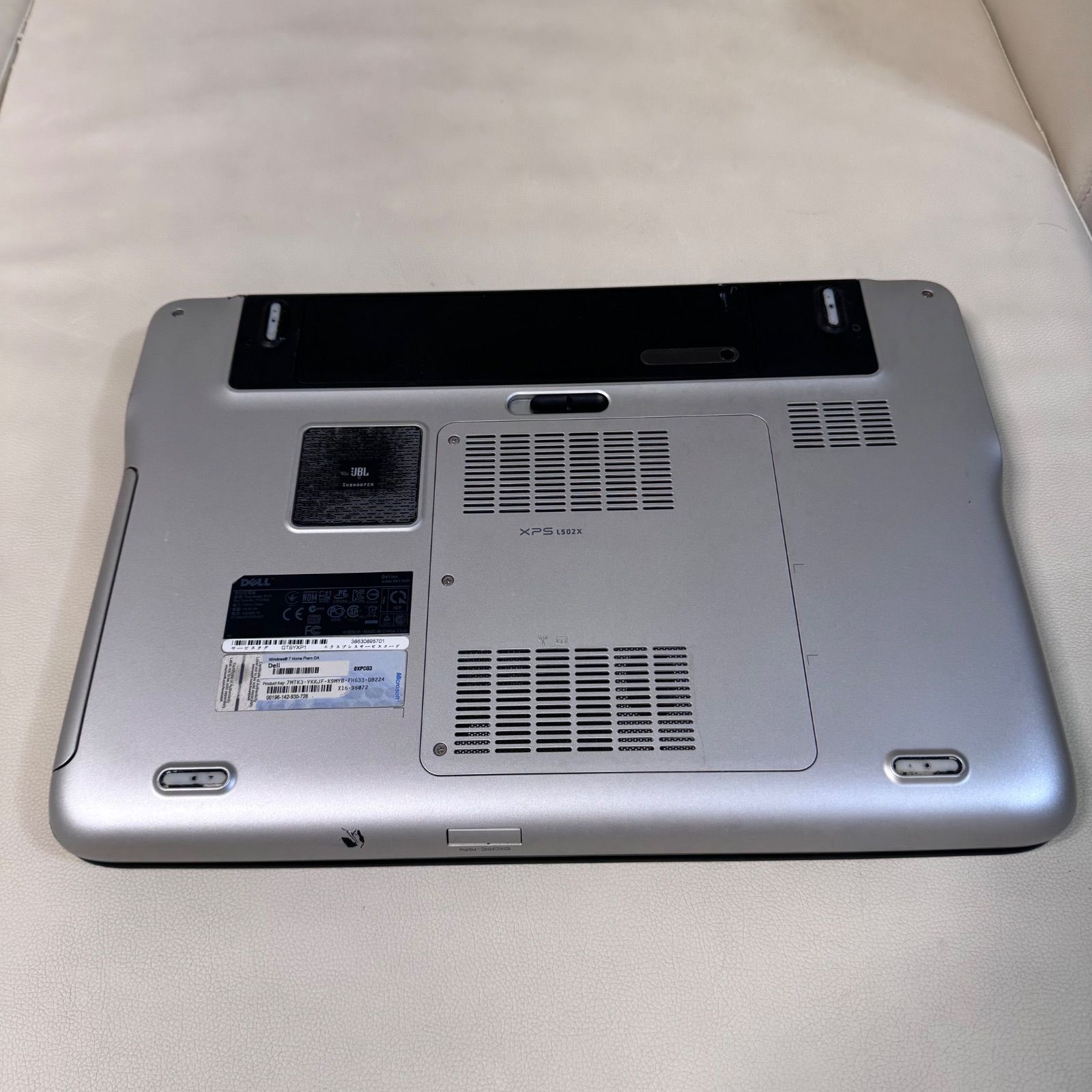 DELL デル XPS L502X ノートパソコン サブウーファー搭載 動作確認済