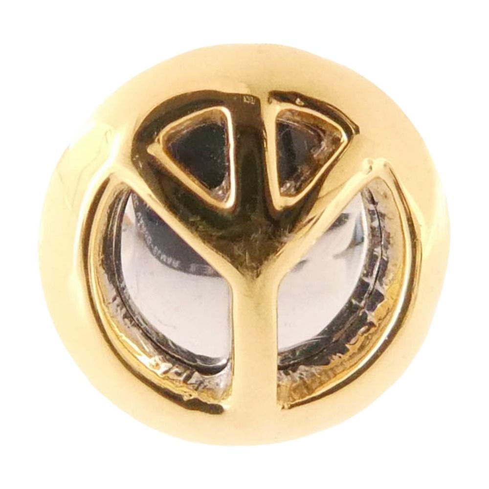 キャリアリング CAREERING × PEACE PIECE 片耳用 ピアス ゴールド系