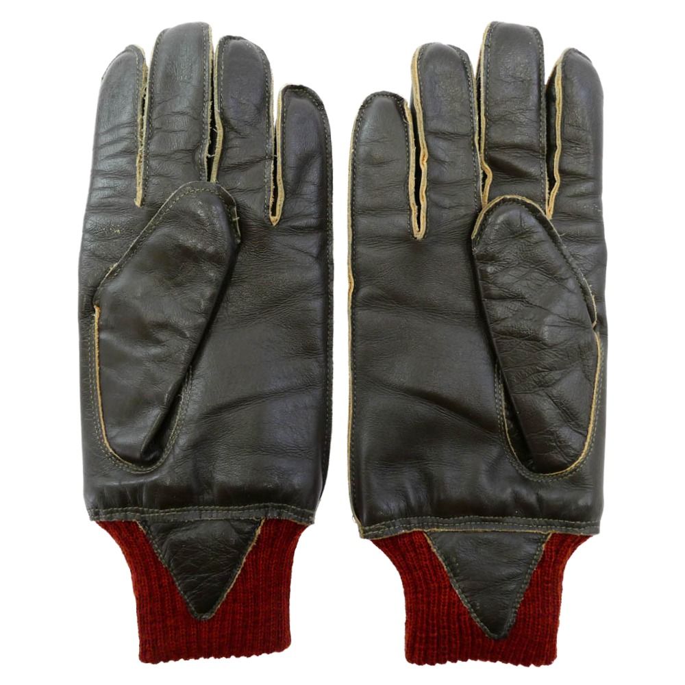 The REAL McCOY'S ザリアルマッコイズ TYPE A-10 GLOVE 赤リブ レザー