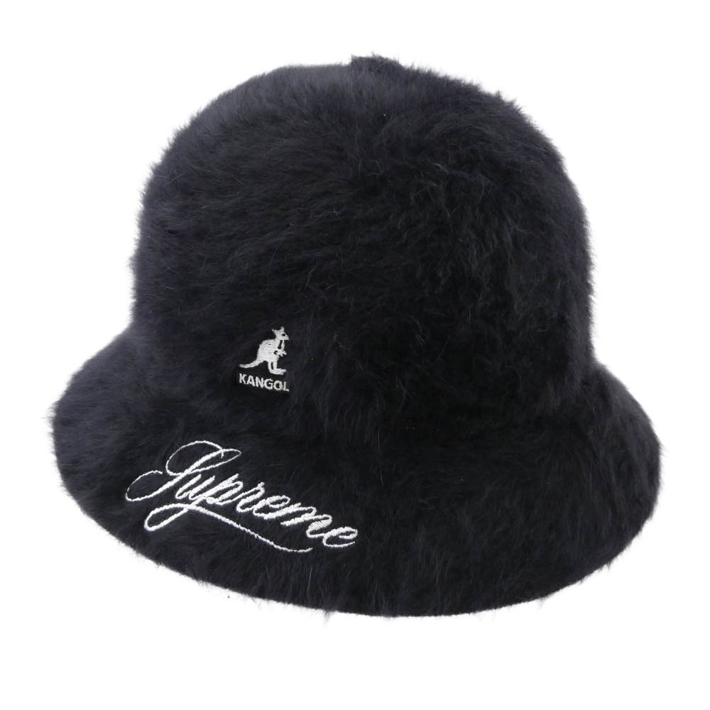 Supreme シュプリーム Kangol Furgora Casual ファーゴラ カジュアル バケットハット ブラック系 XL【美品】