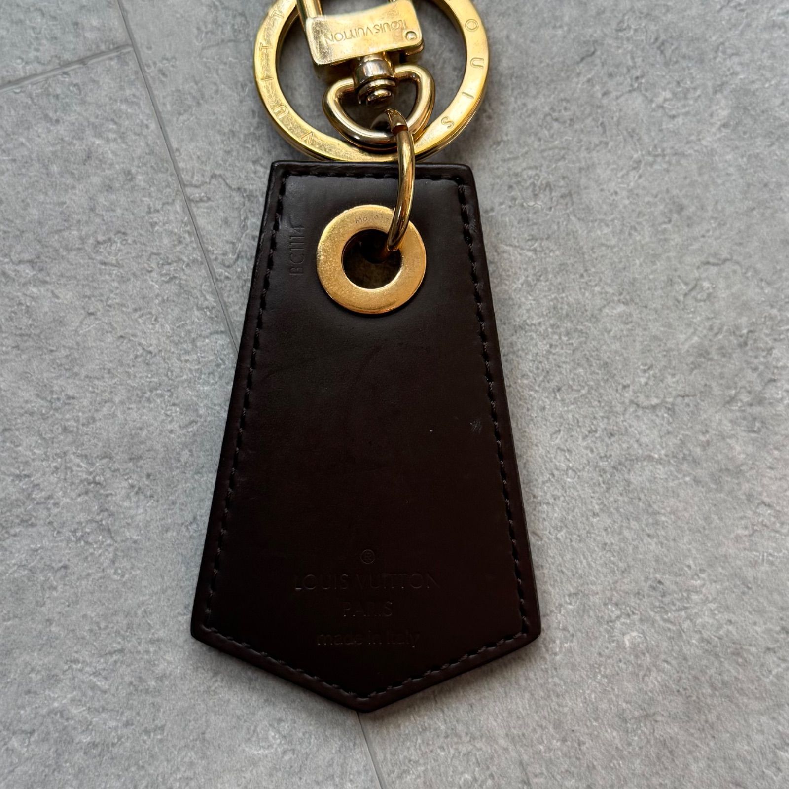 美品 LOUIS VUITTON ルイヴィトン キーホルダー キーリング 
