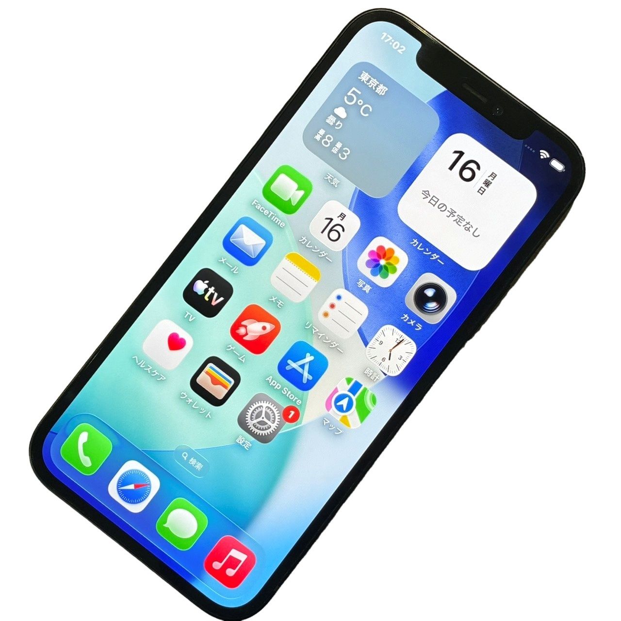 SIMフリー Apple iPhone 12 64GB MGHN3J/A docomo ○判定 ブラック 