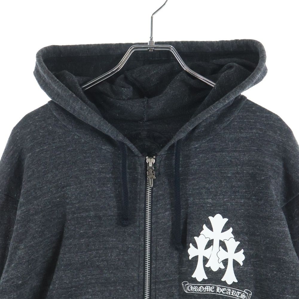CHROME HEARTS (クロムハーツ) セメタリークロスプリント ダガージップ 