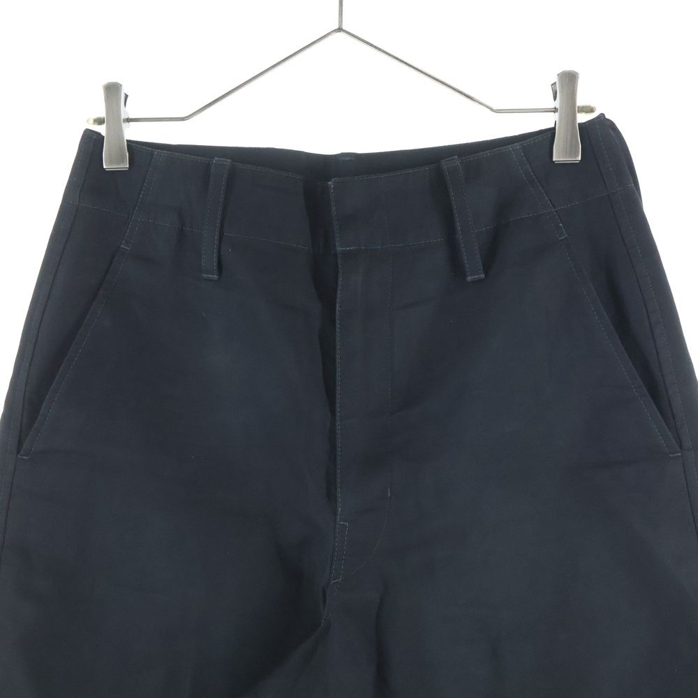 LEMAIRE ルメール ブラック チノパン LEMAIRE (ルメール) BIG CHINO PANTS リネン混 ビッグチノパンツ