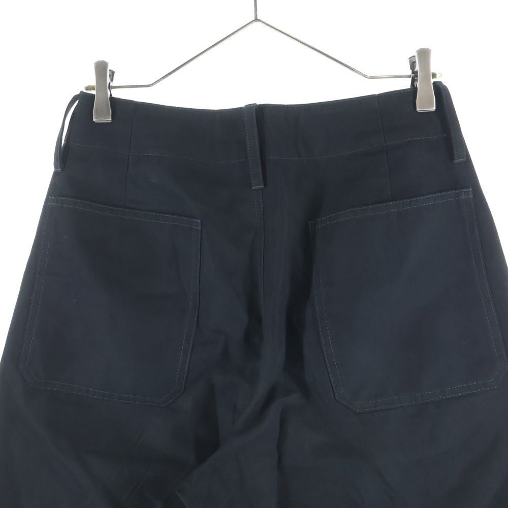 LEMAIRE ルメール ブラック チノパン LEMAIRE (ルメール) BIG CHINO PANTS リネン混 ビッグチノパンツ