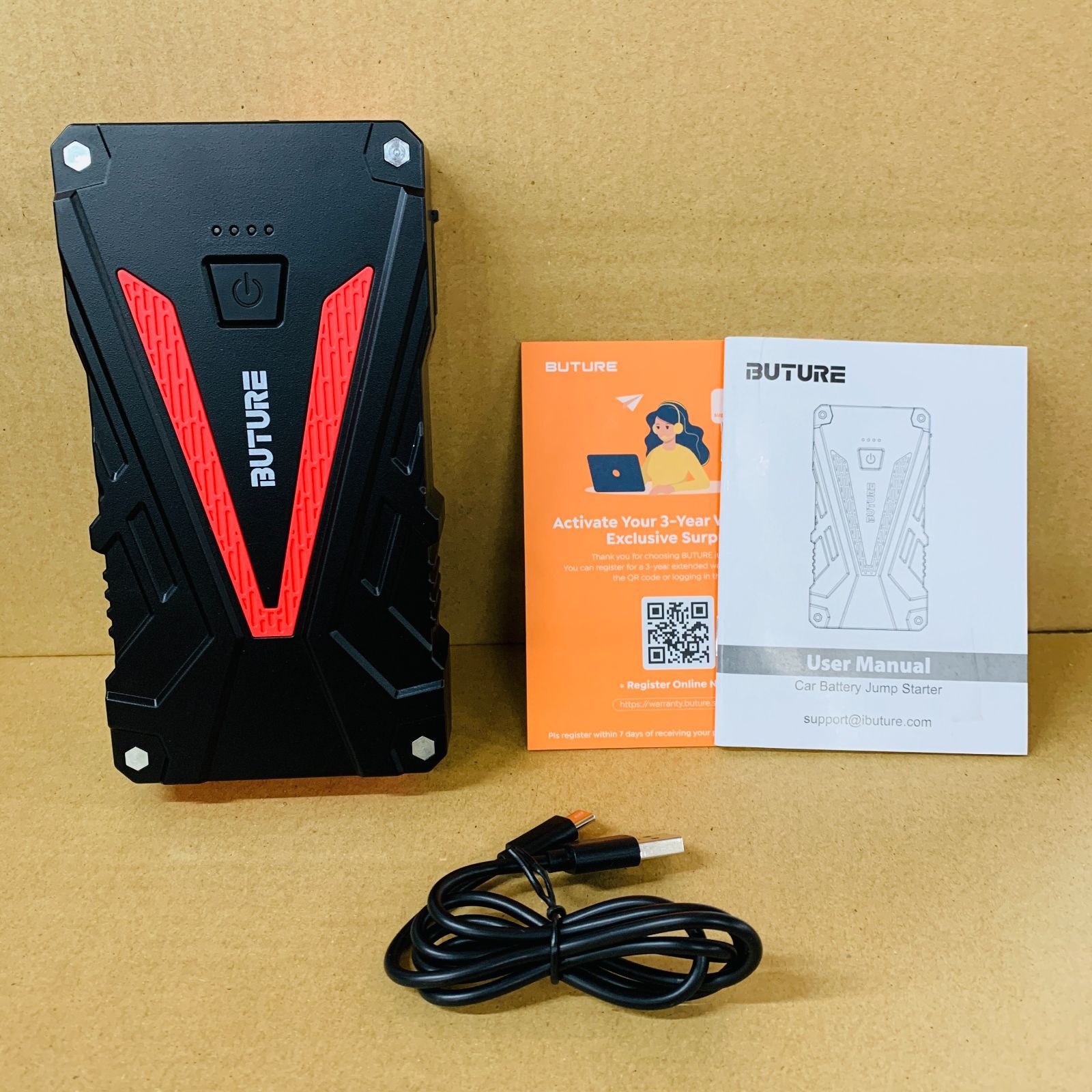BUTURE BR300 ジャンプスターター ※ジャンプスタートケーブルなし 
