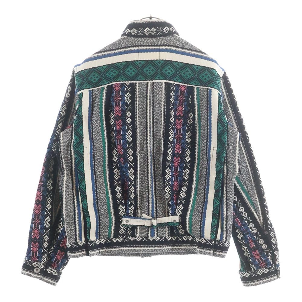 Sacai (サカイ) 22SS Rug Jacquard Jacket ラグ ジャガードジャケット 