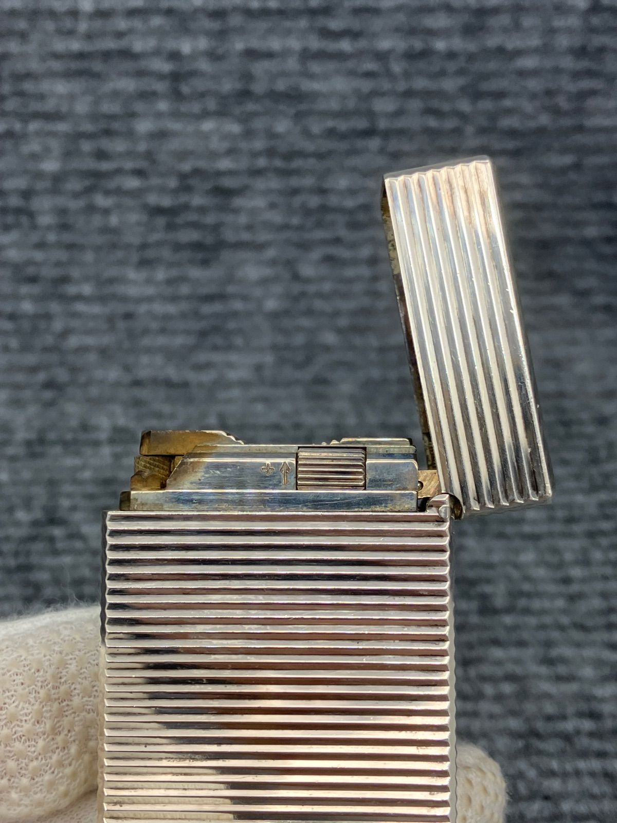 ✨火花あり✨S.T.DUPONT デュポン ガスライター ライン1ラージ